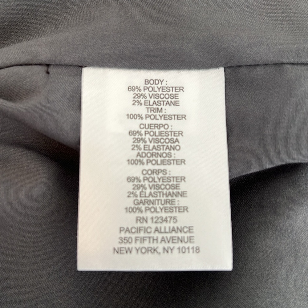 NWT Jones New York Gray Blazer Size 10 - Picture 4 of 4
